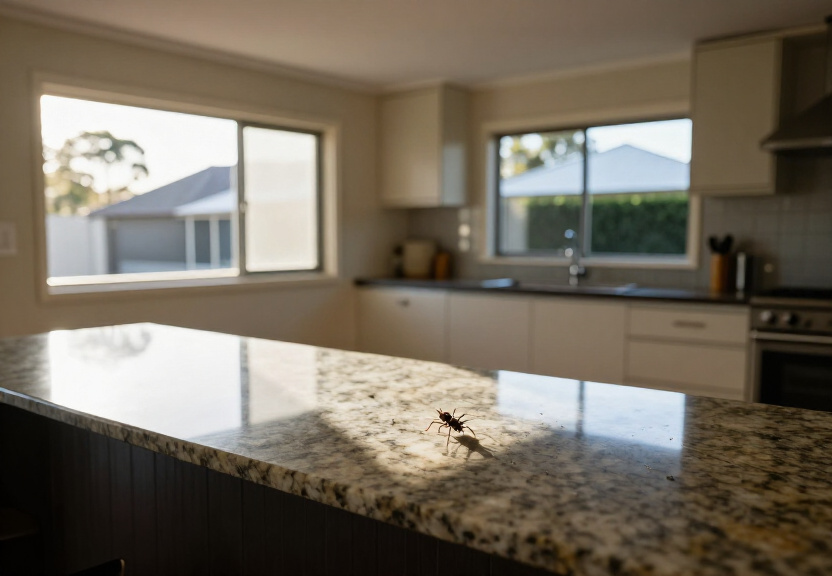 Ant-free bathroom in Leichhardt after treatment